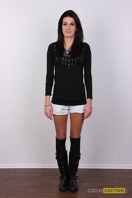 Czech Casting  xxx photo collection featuring Pavla exhibit sexy shape